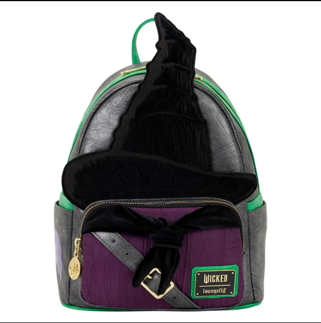 Loungefly Wicked Exclusive Elphaba Cosplay Mini Backpack Witch Bag