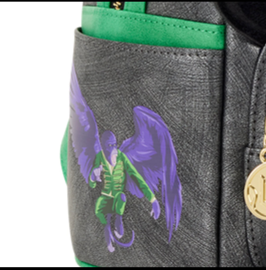Loungefly Wicked Exclusive Elphaba Cosplay Mini Backpack Witch Bag